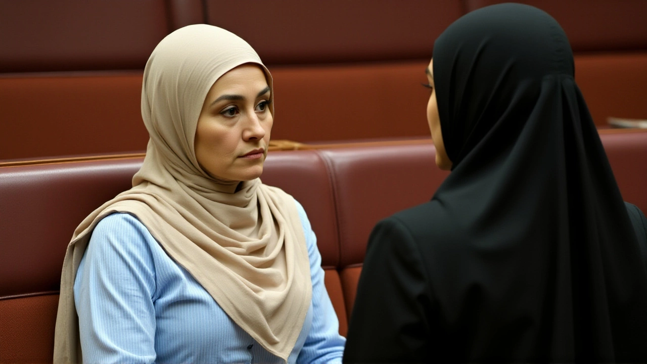 Senator Pauline Hanson Suspended for Seven Days After Wearing Burqa in Senate