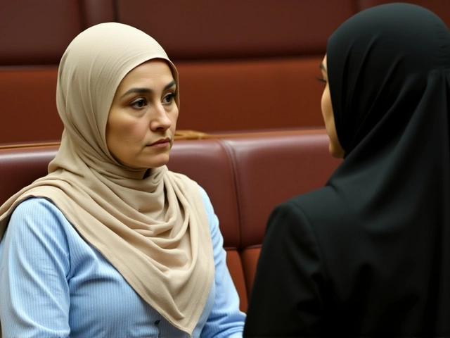 Senator Pauline Hanson Suspended for Seven Days After Wearing Burqa in Senate